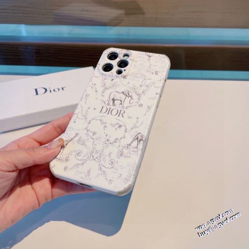 ディオールスーパーコピー 高級感を備えている 2022新作 ディオール DIOR スマートフォンケース オリジナル 素敵 2色可選