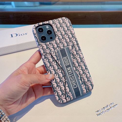 2色可選 長く愛用できる 2022新作 ディオール DIOR スマートフォンケース ディオールブランドスーパーコピー 高級感ある スタイリッシュ