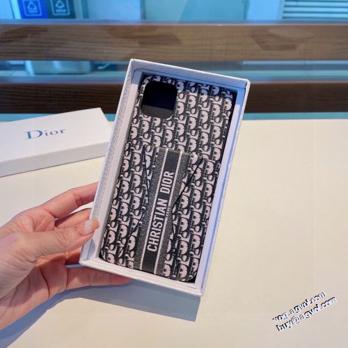 2色可選 長く愛用できる 2022新作 ディオール DIOR スマートフォンケース ディオールブランドスーパーコピー 高級感ある スタイリッシュ