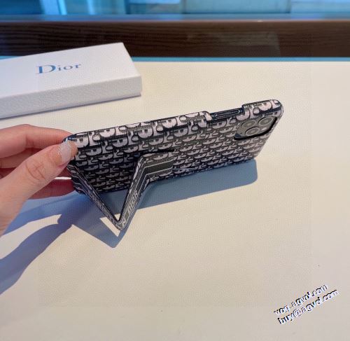 2色可選 長く愛用できる 2022新作 ディオール DIOR スマートフォンケース ディオールブランドスーパーコピー 高級感ある スタイリッシュ