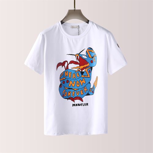 2色可選 高品質 海外セレブ愛用 大花プリント 2022新作 ラウンドネック 半袖Tシャツ 自然な肌触り モンクレールブランド コピー
