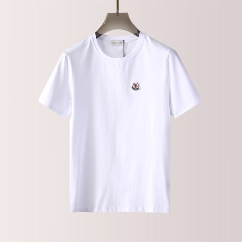 ラウンドネック 半袖Tシャツ 吸汗性に優れ 2色可選 綿/コットン プリント モンクレール コピー 極上の着心地 2022新作