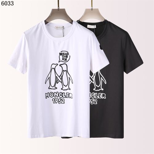 個性的なデザ ラウンドネック 半袖Tシャツ 2022新作 2色可選 消臭抗菌効果がある クールビズ 吸汗性に優れ ドライ モンクレールスーパーコピー 激安