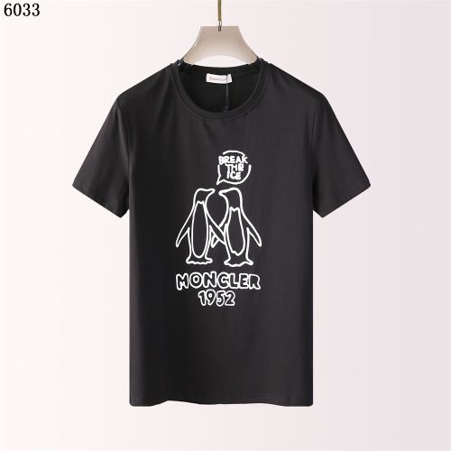 個性的なデザ ラウンドネック 半袖Tシャツ 2022新作 2色可選 消臭抗菌効果がある クールビズ 吸汗性に優れ ドライ モンクレールスーパーコピー 激安