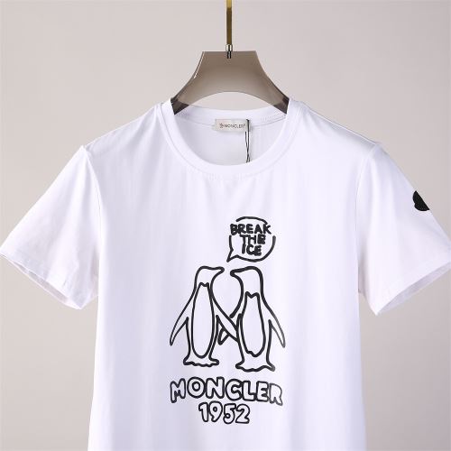 個性的なデザ ラウンドネック 半袖Tシャツ 2022新作 2色可選 消臭抗菌効果がある クールビズ 吸汗性に優れ ドライ モンクレールスーパーコピー 激安