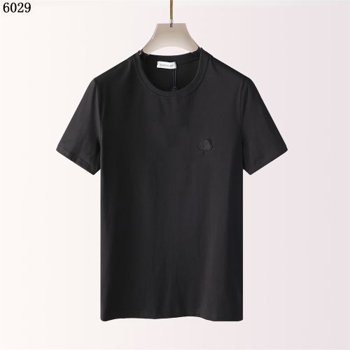 長く愛用できる 2色可選 ラウンドネック 半袖Tシャツ モノクロ 使い勝手抜群 モンクレールコピー ブランド 2022新作