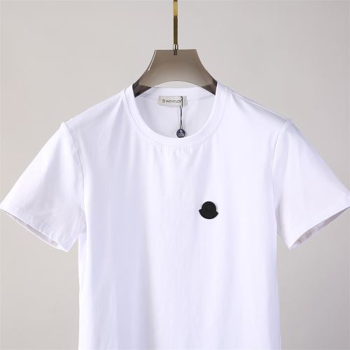 長く愛用できる 2色可選 ラウンドネック 半袖Tシャツ モノクロ 使い勝手抜群 モンクレールコピー ブランド 2022新作