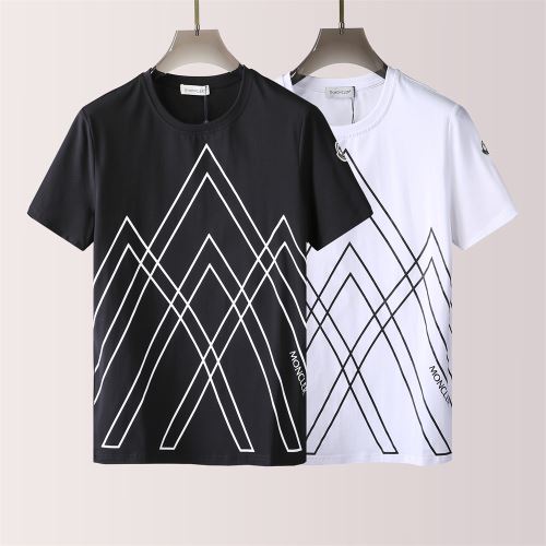 プリント 半袖Tシャツ モンクレールブランド 偽物 通販  2022新作 最安値に挑戦 2色可選 収縮性のある しわになりにくい