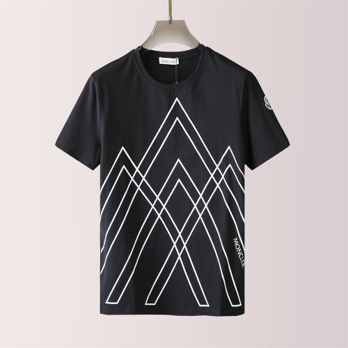 プリント 半袖Tシャツ モンクレールブランド 偽物 通販  2022新作 最安値に挑戦 2色可選 収縮性のある しわになりにくい