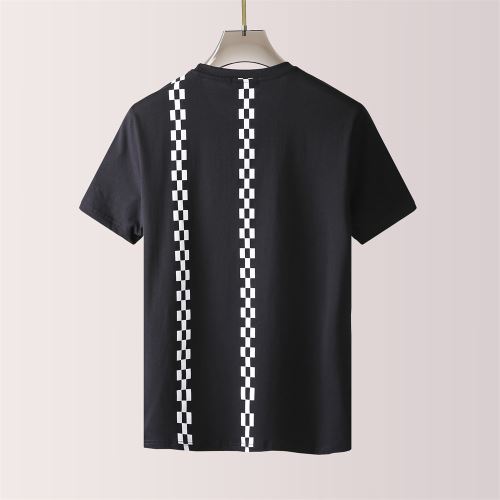 モンクレールコピーブランド 耐久性のある 千鳥格子 半袖Tシャツ 綿/コットン 2022新作 2色可選 シンプル 着心地満点