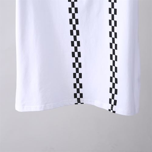 モンクレールコピーブランド 耐久性のある 千鳥格子 半袖Tシャツ 綿/コットン 2022新作 2色可選 シンプル 着心地満点