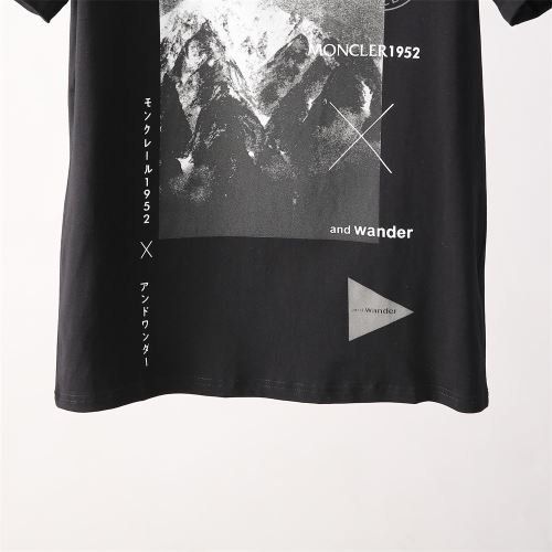 モンクレールブランド コピー 極上の着心地 2色可選 フォトプリント シンプル 2022新作 半袖Tシャツ 通気性に優れた