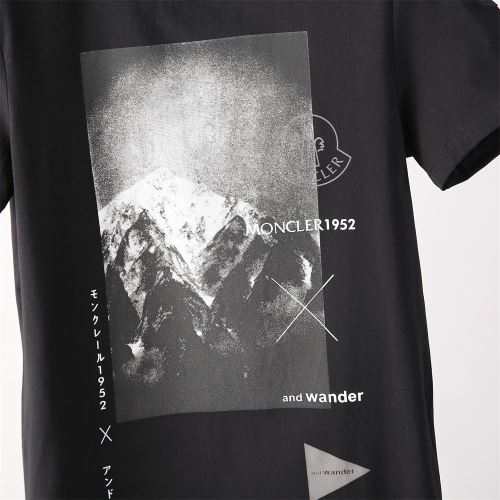 モンクレールブランド コピー 極上の着心地 2色可選 フォトプリント シンプル 2022新作 半袖Tシャツ 通気性に優れた