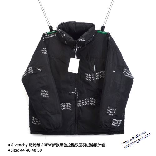 ジバンシィブランドスーパーコピー 一番人気の新作はこれ 2022新作 ジバンシー GIVENCHY フィルパワーの高い ダウンジャケット リバーシブル仕様
