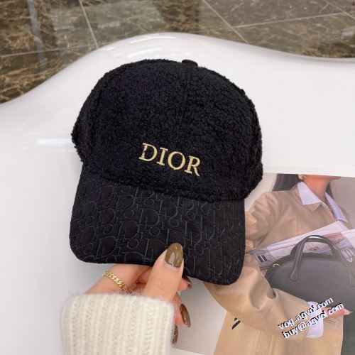 高品質 落ち着いた感覚 2022新作 ディオールコピー ディオール DIOR キャップ ロゴ刺繍 モテ 2色可選