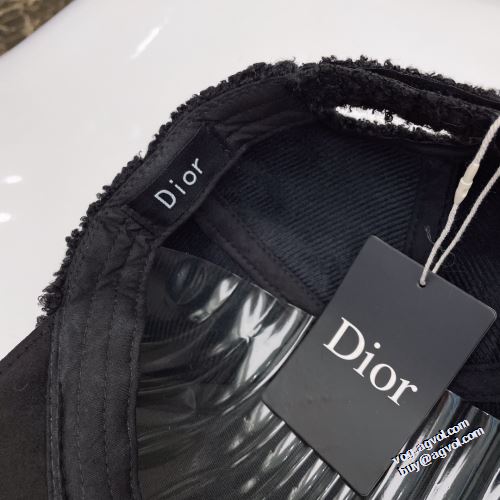高品質 落ち着いた感覚 2022新作 ディオールコピー ディオール DIOR キャップ ロゴ刺繍 モテ 2色可選