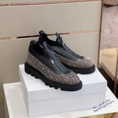 紐なし 2022新作 ジバンシィブランド 偽物 通販 ジバンシー GIVENCHY シューズ 優美なお出かけスタイル 極上シューズ 2色可選