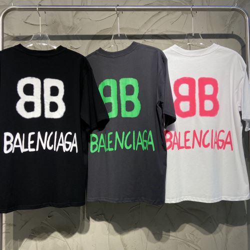 柔らかな質感 吸汗性に優れ 2022新作 ブランド コピーBAL 半袖Tシャツ 3色可選 ブランド 偽物 通販 縦には伸びにくい