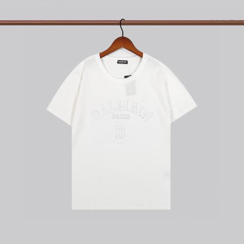 人気 ランキング 2022新作 バルマン BALMAIN 半袖Tシャツ 吸汗性に優れ バルマンコピー 柔らかい手触り シンプル 3色可選