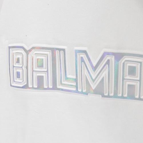 着心地満点 2022新作 バルマンコピー ブランド 注目のアイテム デザイン性の高い バルマン BALMAIN 半袖Tシャツ プリント