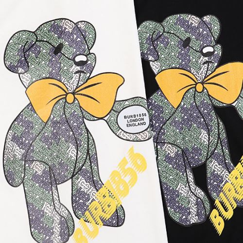 売れ筋のいい プリント 2022新作 バーバリースーパーコピー バーバリー BURBERRY 半袖Tシャツ 2色可選 快適な着心地