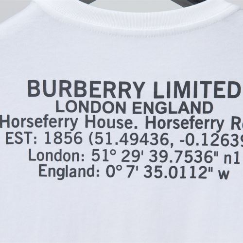 バーバリースーパーコピー 激安 2022新作 バーバリー BURBERRY 半袖Tシャツ 超目玉 プリント 肌に馴染みやすい 2色可選