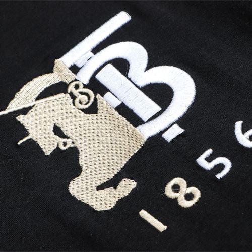 2022新作 バリエーションに富む バーバリーコピーブランド 半袖Tシャツ  使い勝手抜群 高品質 人気 2色可選 刺繍鹿の子 逸品