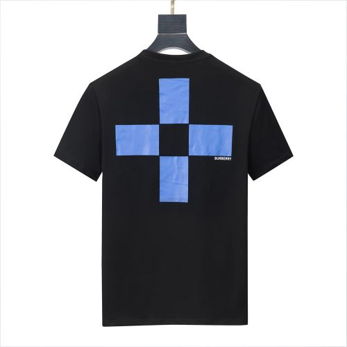 高級感ある 快適 2022新作 バーバリー偽物ブランド 半袖Tシャツ 2色可選 ラックスした雰囲気 プリント 自分らしいスタイリング
