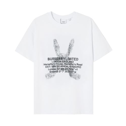 カッコいい印象を付ける バーバリーブランドコピー 半袖Tシャツ 吸汗速乾 着心地抜群 お洒落に魅せる 2022新作 2色可選 