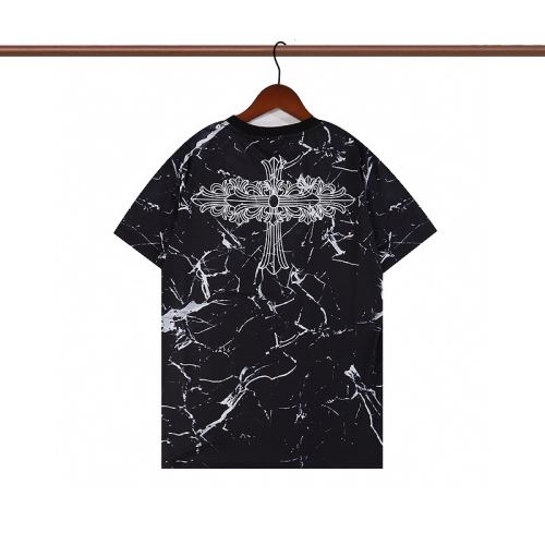 2022新作 クロムハーツ ラウンドネック 半袖Tシャツ プリント CHROME HEARTS 着心地満点 超目玉 オリジナル 2色可選 クロムハーツコピー ブランド