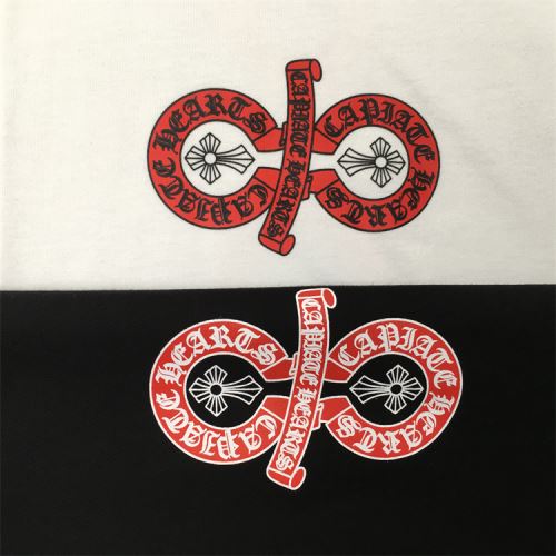 2022新作 2色可選 クロムハーツ 半袖Tシャツ モノクロ CHROME HEARTS 着心地満点 ドライ 最安値に挑戦 クロムハーツスーパーコピー