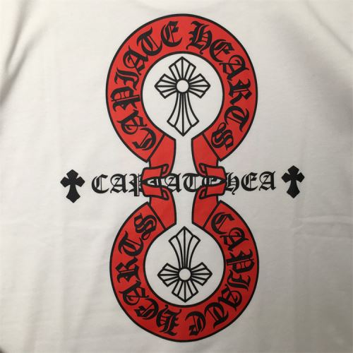 人気販売中 クロムハーツコピー ラウンドネック 半袖Tシャツ 男女兼用 2022新作 クロムハーツ CHROME HEARTS シンプル 着回し度抜群 2色可選 