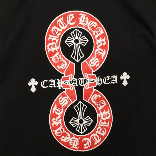 人気販売中 クロムハーツコピー ラウンドネック 半袖Tシャツ 男女兼用 2022新作 クロムハーツ CHROME HEARTS シンプル 着回し度抜群 2色可選 