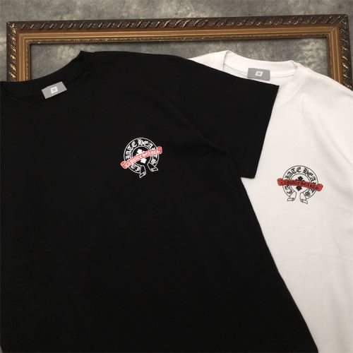 オリジナル 吸汗速乾 先行販売 クロムハーツコピー ブランド 2色可選 2022新作 クロムハーツ CHROME HEARTS レジャー プリント 半袖Tシャツ