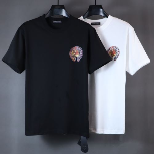 超目玉 男女兼用 レジャー 半袖Tシャツ 柔らかい手触り 2色可選 快適な着心地 2022新作 クロムハーツスーパーコピー