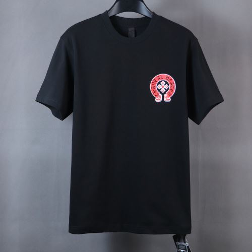 2022新作 ラウンドネック 半袖Tシャツ 柔らかい手触り 着心地満点 3色可選 乾きやすい クロムハーツブランド コピー 着心地抜群 大花プリント