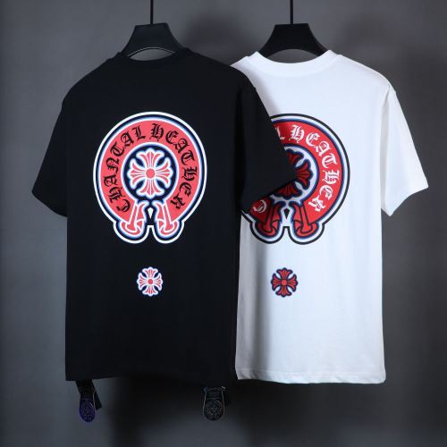 クロムハーツスーパーコピー 2022新作 2色可選 レジャー 半袖Tシャツ 上品上質 クールビズ 優しいフィット感 吸汗速乾