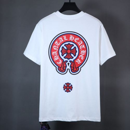 クロムハーツスーパーコピー 2022新作 2色可選 レジャー 半袖Tシャツ 上品上質 クールビズ 優しいフィット感 吸汗速乾