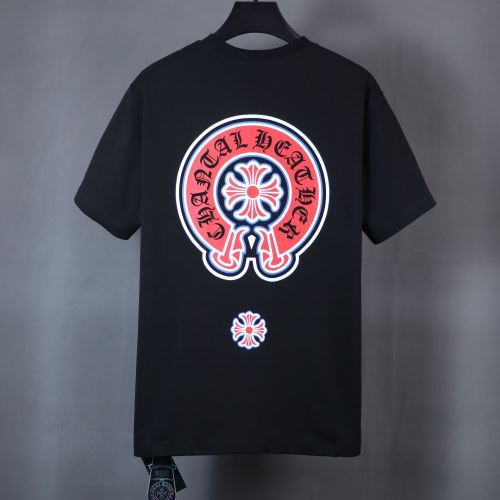 クロムハーツスーパーコピー 2022新作 2色可選 レジャー 半袖Tシャツ 上品上質 クールビズ 優しいフィット感 吸汗速乾