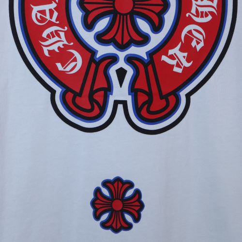 クロムハーツスーパーコピー 2022新作 2色可選 レジャー 半袖Tシャツ 上品上質 クールビズ 優しいフィット感 吸汗速乾