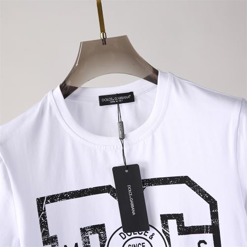 2色可選 レジャー シンプル 薄手 ドライ 2022新作 存在感のある ドルチェ＆ガッバーナ Dolce&Gabbana 半袖Tシャツ ラウンドネック D&Gブランド コピー