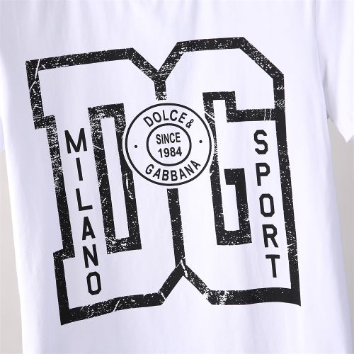 2色可選 レジャー シンプル 薄手 ドライ 2022新作 存在感のある ドルチェ＆ガッバーナ Dolce&Gabbana 半袖Tシャツ ラウンドネック D&Gブランド コピー