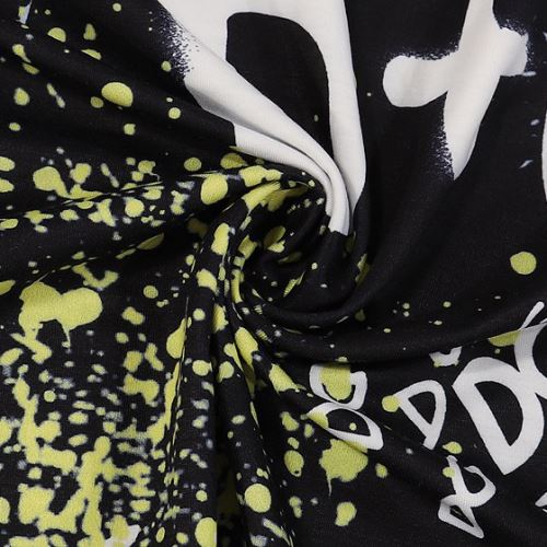 ポップ D&Gスーパーコピー 2色可選 2022新作 ドルチェ＆ガッバーナ 半袖Tシャツ プリント 吸汗性に優れ ラックスした雰囲気 Dolce&Gabbana