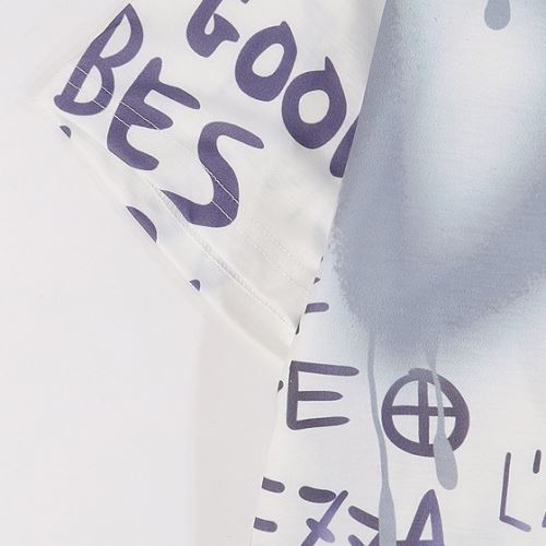 ポップ D&Gスーパーコピー 2色可選 2022新作 ドルチェ＆ガッバーナ 半袖Tシャツ プリント 吸汗性に優れ ラックスした雰囲気 Dolce&Gabbana