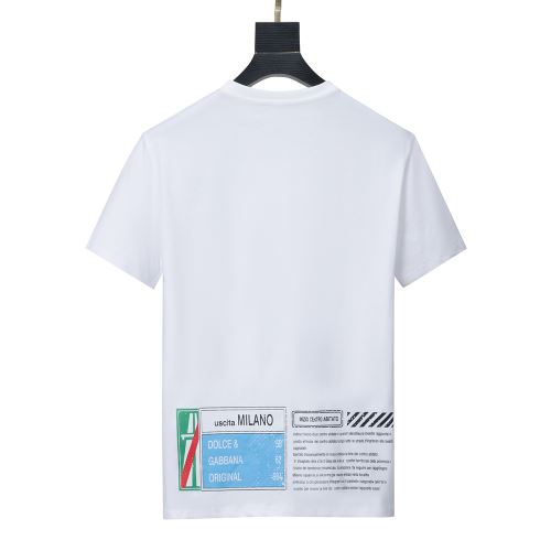 2色可選 高級感ある プリント レジャー 半袖Tシャツ ドルチェ ガッバーナコピー 2022新作 収縮性のある 綿/コットン 吸汗速乾 ドルチェ＆ガッバーナ Dolce&Gabbana