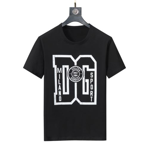 2022新作 ドルチェ＆ガッバーナ Dolce&Gabbana 2色可選 半袖Tシャツ レジャー プリント ドルチェ&ガッバーナコピーブランド カジュアル クールビズ 魅力ファッション