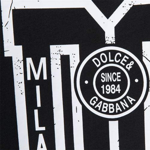 2022新作 ドルチェ＆ガッバーナ Dolce&Gabbana 2色可選 半袖Tシャツ レジャー プリント ドルチェ&ガッバーナコピーブランド カジュアル クールビズ 魅力ファッション