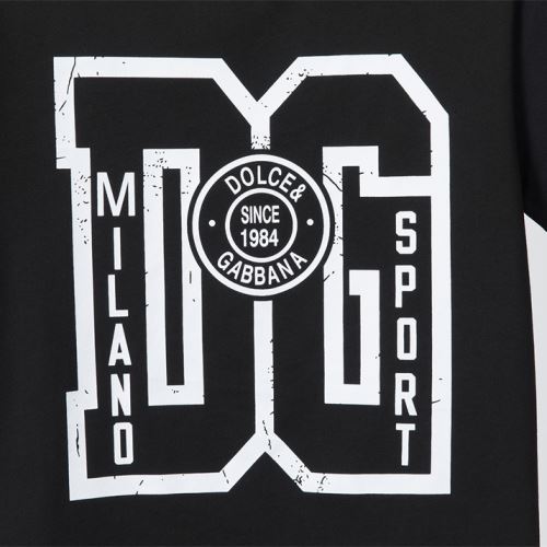 2022新作 ドルチェ＆ガッバーナ Dolce&Gabbana 2色可選 半袖Tシャツ レジャー プリント ドルチェ&ガッバーナコピーブランド カジュアル クールビズ 魅力ファッション
