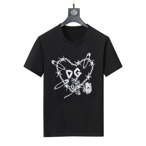 綿/コットン 2022新作 個性的 ドルチェ&ガッバーナスーパーコピー 半袖Tシャツ スタイリッシュな印象 2色可選 吸汗性に優れ ドルチェ＆ガッバーナ Dolce&Gabbana