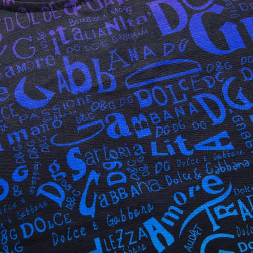 2022新作 ドルチェ＆ガッバーナ Dolce&Gabbana ラウンドネック 半袖Tシャツ プリント 収縮性のある 肌に密着 超目玉 ドルチェ&ガッバーナコピー ブランド